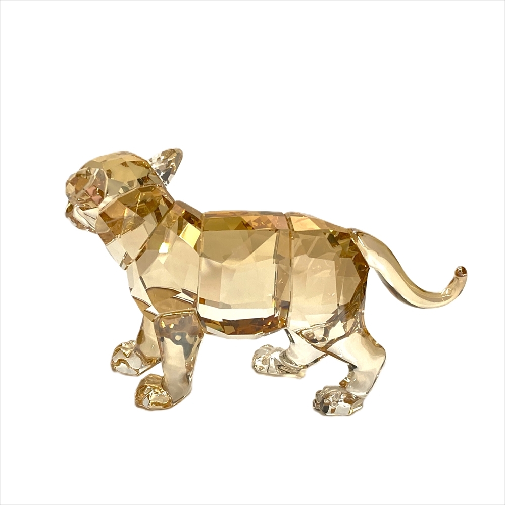 スワロフスキー SWAROVSKI トラの赤ちゃん(スタンディング) SCS会員限定 オブジェ 置物 1051686 クリア_画像2