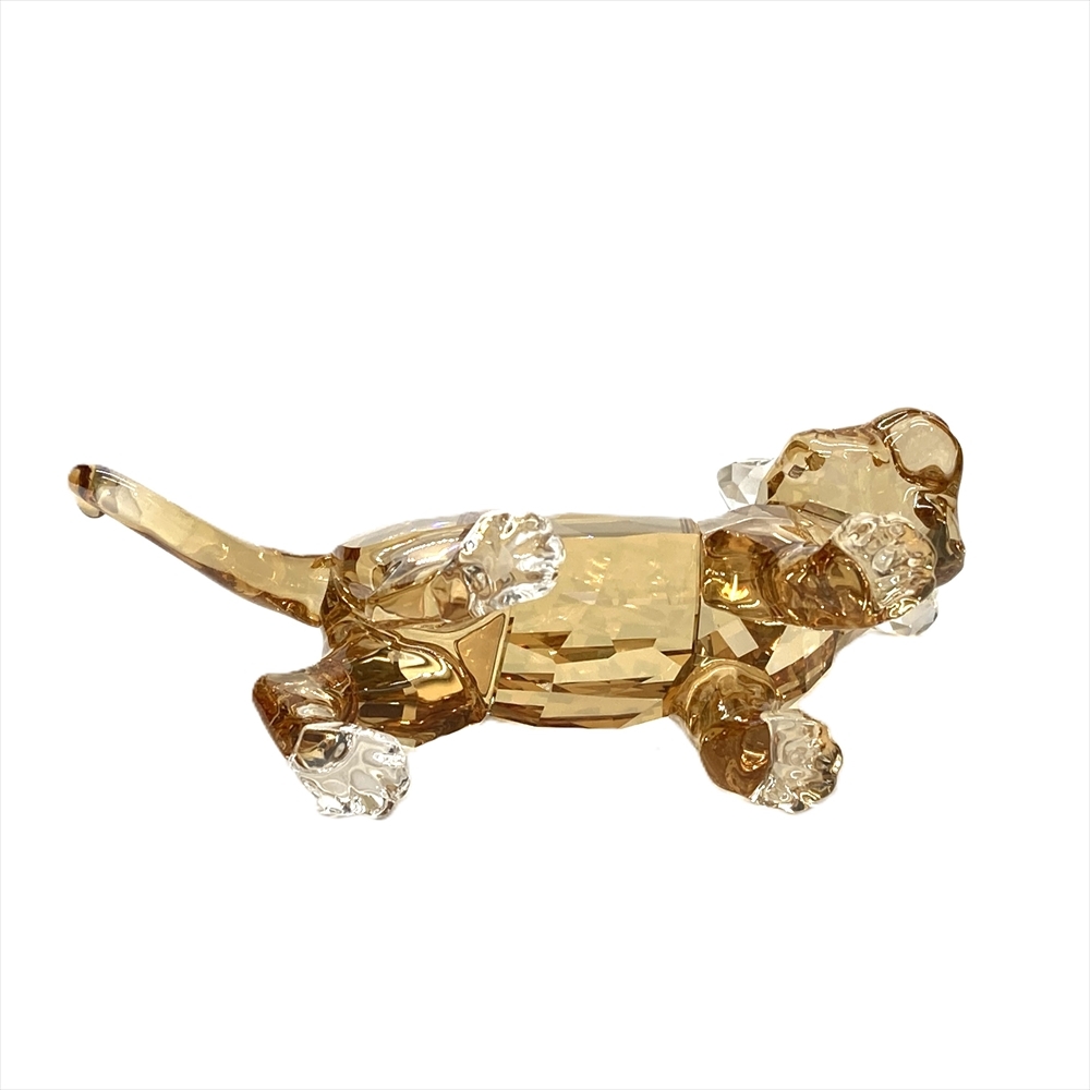 スワロフスキー SWAROVSKI トラの赤ちゃん(スタンディング) SCS会員限定 オブジェ 置物 1051686 クリア_画像4