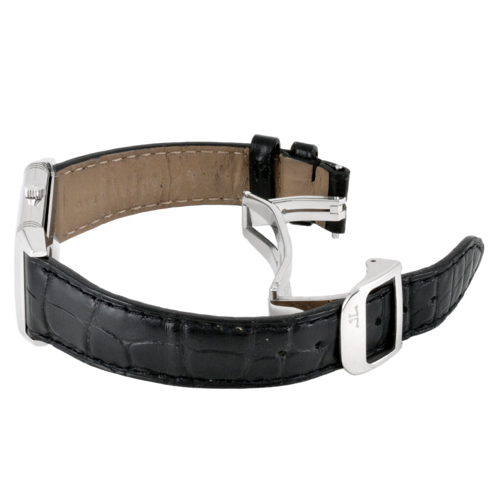 ジャガールクルト JAEGER LECOULTRE 252.8.86 レベルソ 腕時(shí)計(jì) クォーツ シルバー文字盤 ボーイズ