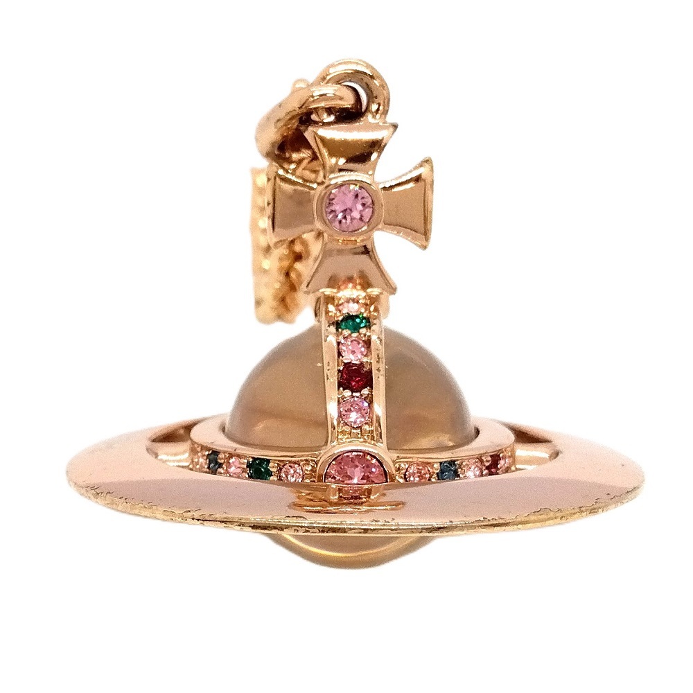 ヴィヴィアンウエストウッド Vivienne Westwood ニュースモール オーブ ネックレス 1205999124 ピンク