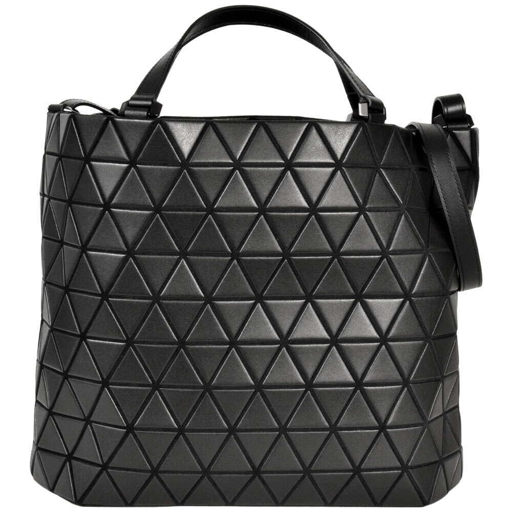 バオバオ イッセイミヤケ BAOBAO ISSEY MIYAKE トートバッグ 2WAY レザー BB33AG311 ブラック レディース