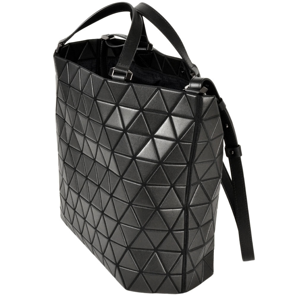 バオバオ イッセイミヤケ BAOBAO ISSEY MIYAKE トートバッグ 2WAY レザー BB33AG311 ブラック レディース