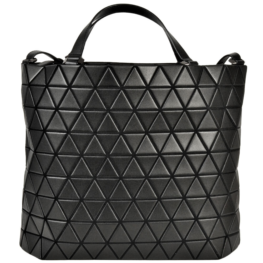 バオバオ イッセイミヤケ BAOBAO ISSEY MIYAKE トートバッグ 2WAY レザー BB33AG311 ブラック レディース