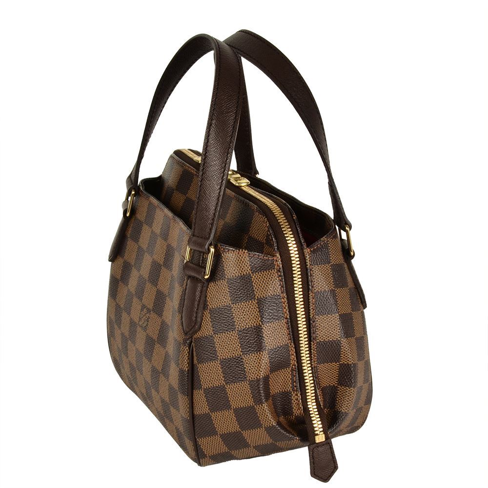 ルイヴィトン LOUIS VUITTON ベレムPM ハンドバッグ ダミエ エベヌ N51173 ブラウン AR1025 レディース