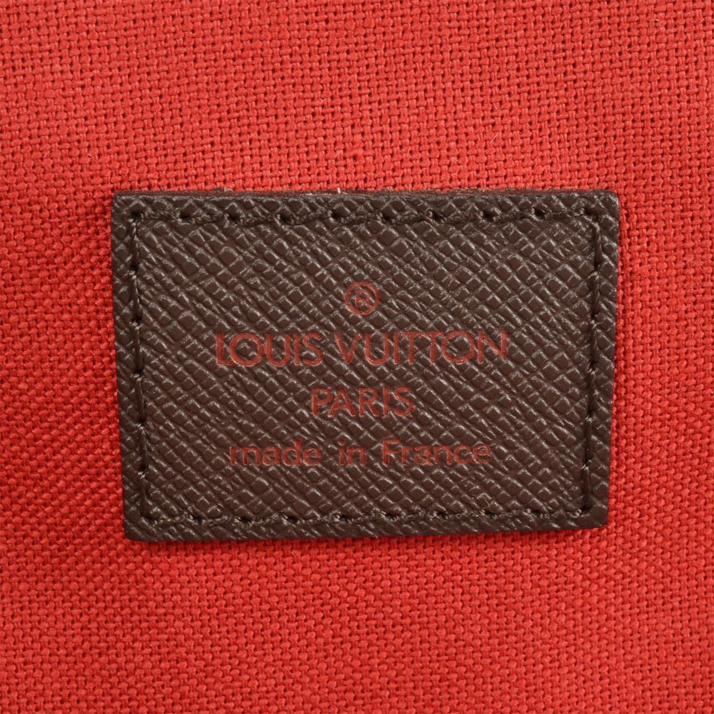 ルイヴィトン LOUIS VUITTON ベレムPM ハンドバッグ ダミエ エベヌ N51173 ブラウン AR1025 レディース
