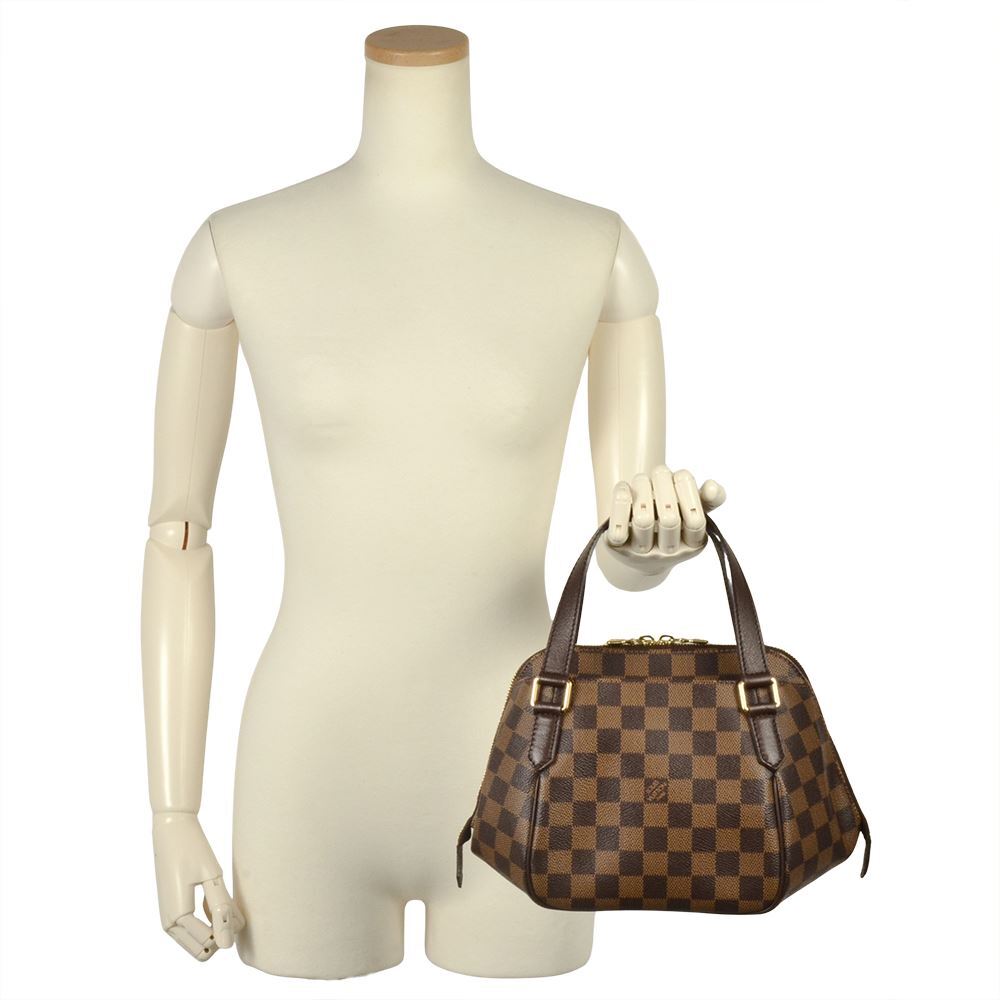 ルイヴィトン LOUIS VUITTON ベレムPM ハンドバッグ ダミエ エベヌ N51173 ブラウン AR1025 レディース