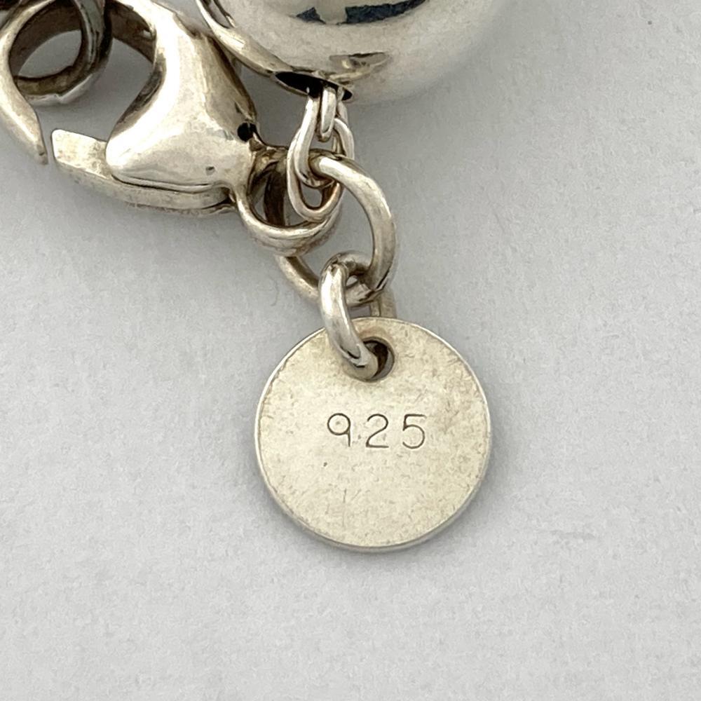 ティファニー Tiffany&Co. ハードウェア ボール ブレスレット SV925