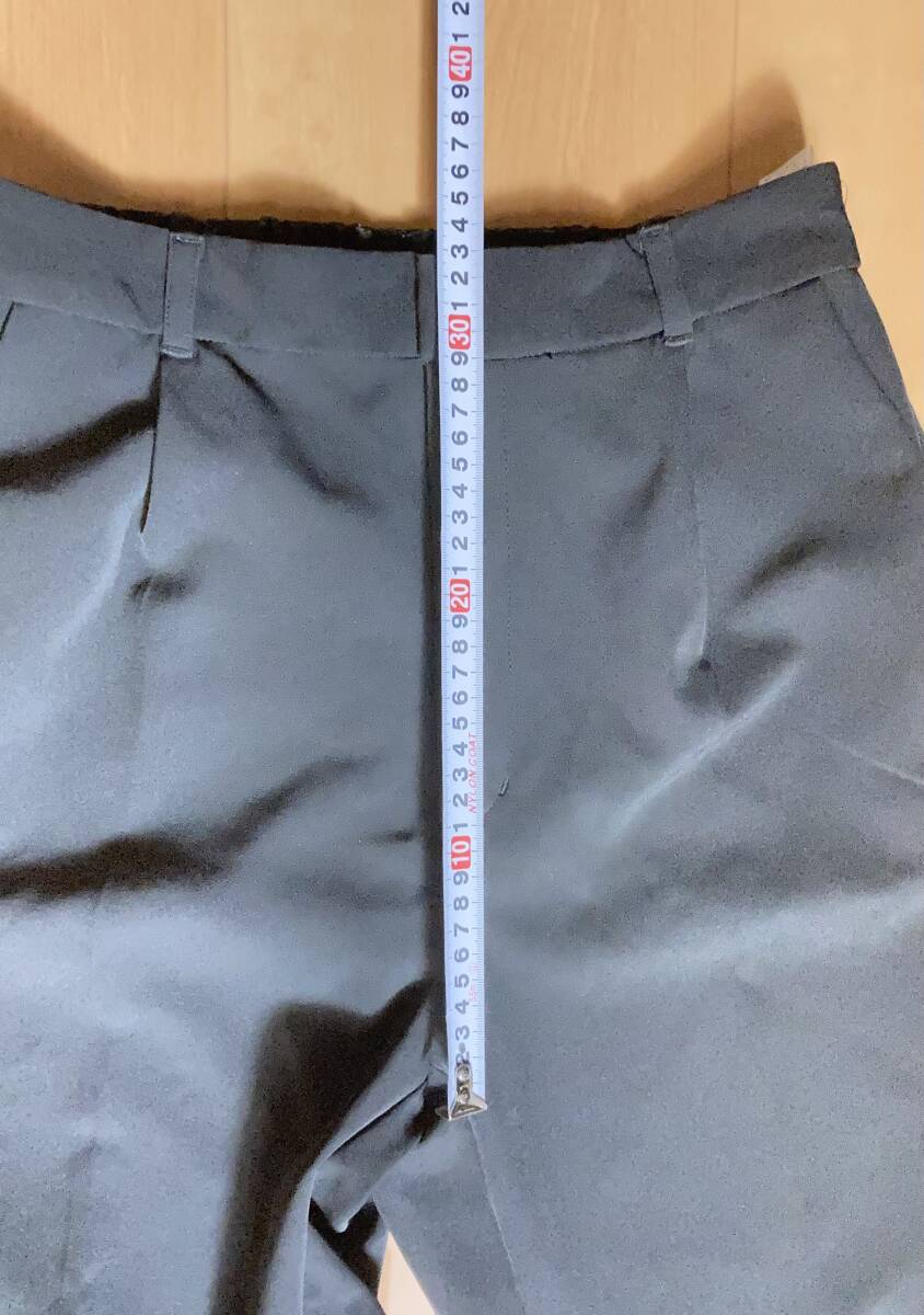 GU ジーユー ワイドパンツ レディース 黒 XL