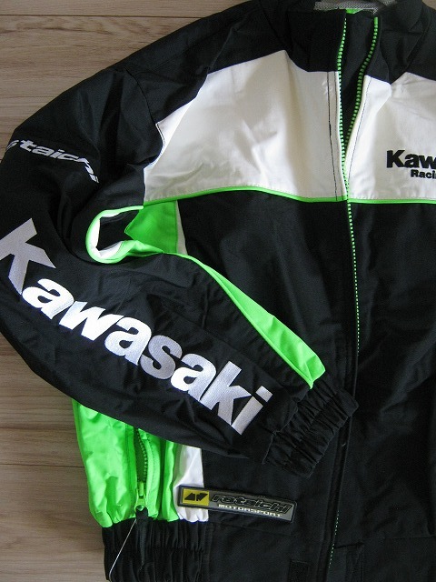Kawasaki）ライディング（レディースＳ）ジャケット☆タグ付き未使用品?正規(guī)ディーラーでの購入品