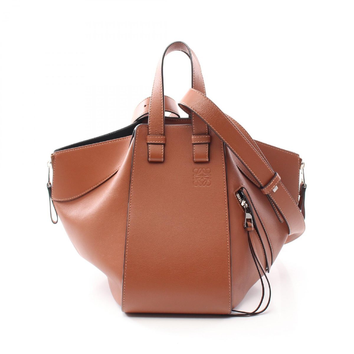 ロエベ HAMMOCK SMALL ハンモック スモール ブランドオフ LOEWE レザー ハンドバッグ レザー 中古 レディース