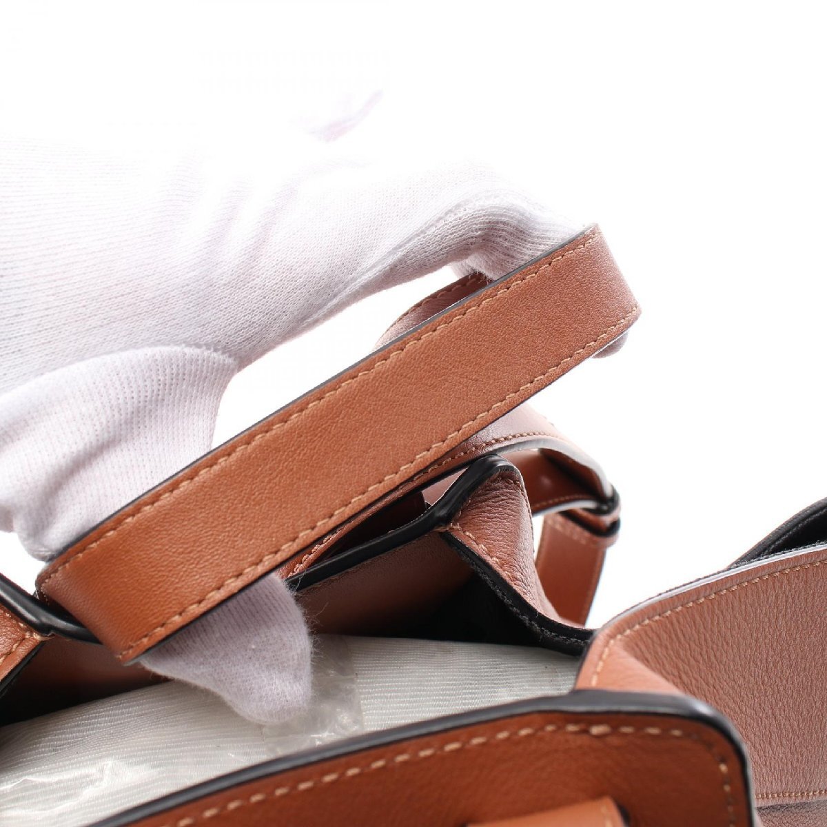 ロエベ HAMMOCK SMALL ハンモック スモール ブランドオフ LOEWE レザー ハンドバッグ レザー 中古 レディース