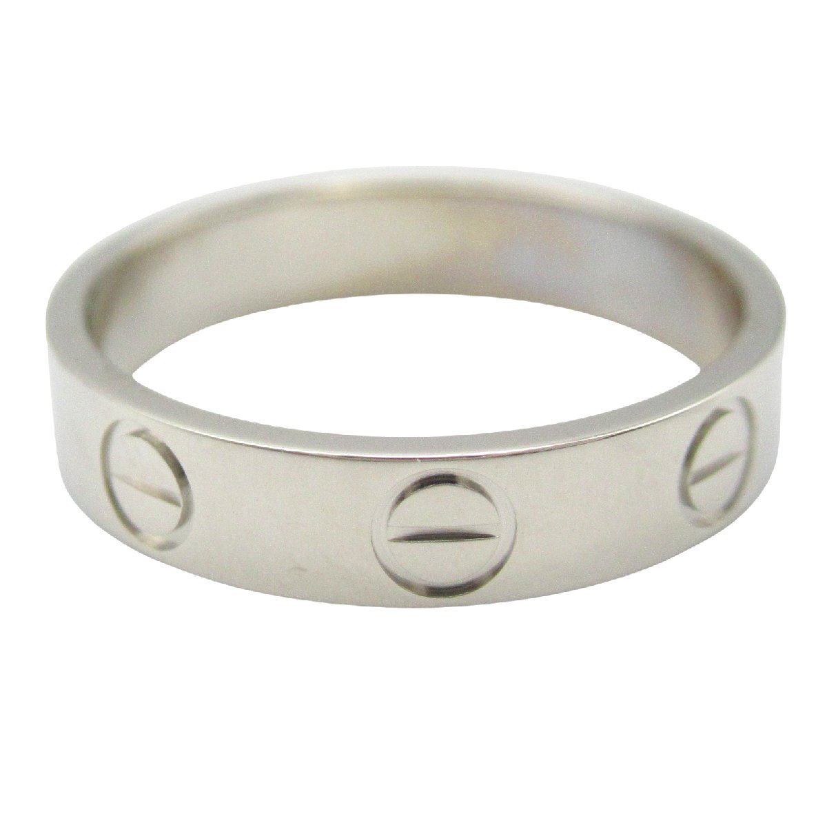 カルティエ ミニラブリング ブランドオフ CARTIER Pt950プラチナ リング?指輪 PT950 中古 メンズ レディース