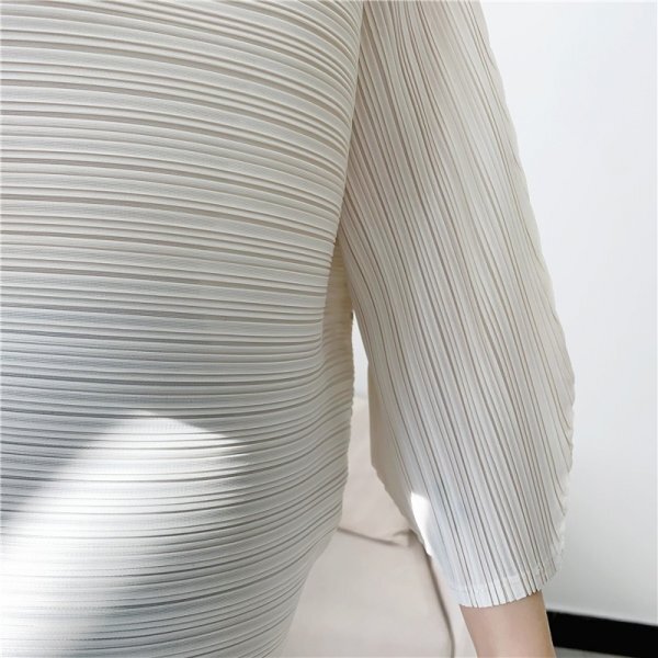 2503 женский pleats плиссировать рубашка pra незначительный ощущение эластичность есть соединять дешевый 7 минут длина рукава зеленый цвет серия 