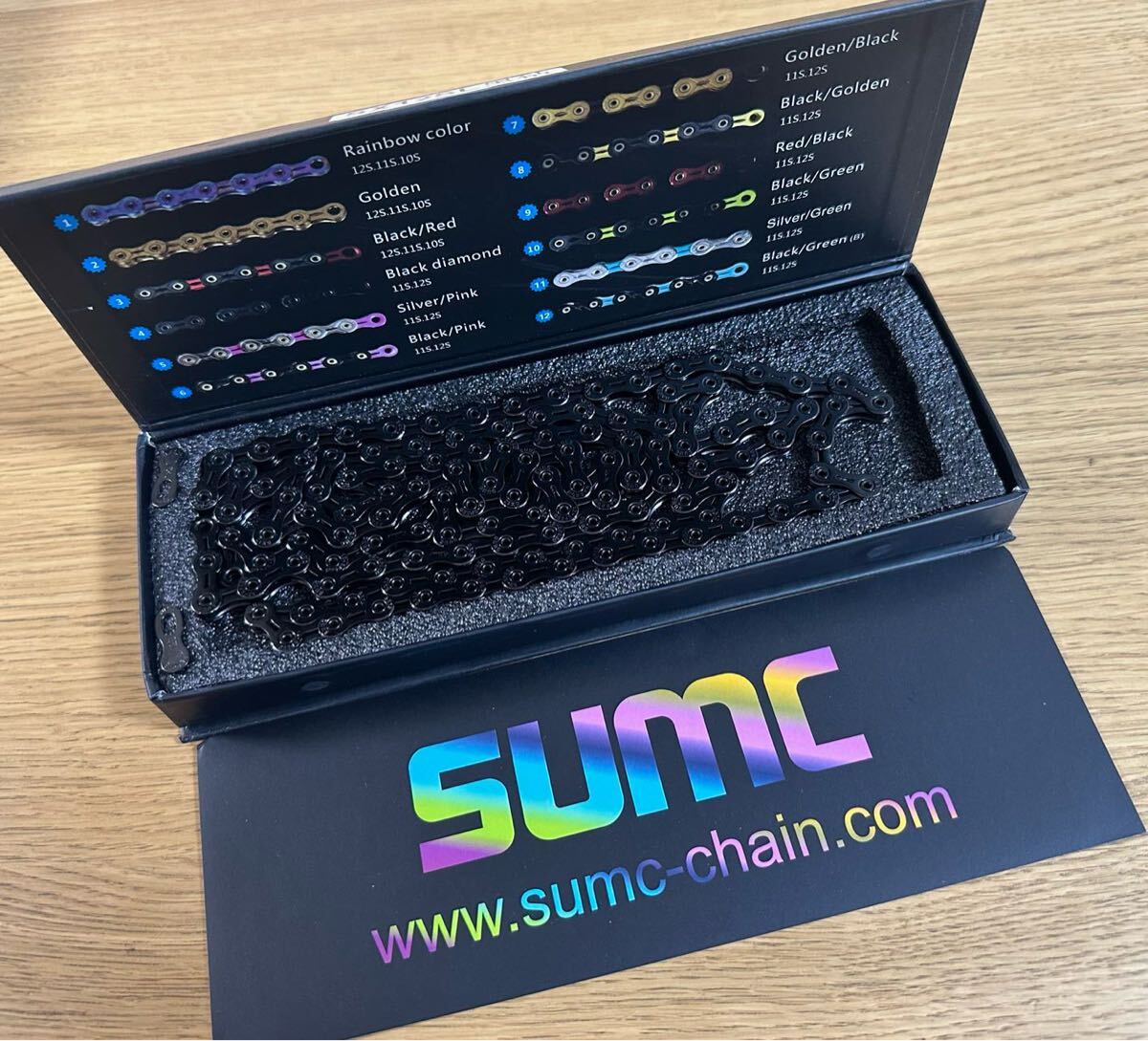 SUMC 最上級SX12SL 黒 ブラック 自転車 ギア12速用チェーン SUMC 最上級SX12SL 黒 ブラック 自転車 ギア12速用チェーン