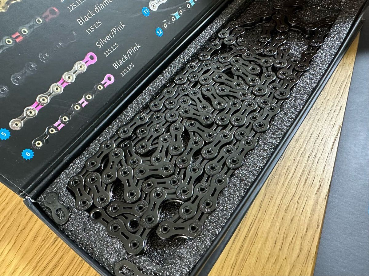 SUMC 最上級SX12SL 黒 ブラック 自転車 ギア12速用チェーン SUMC 最上級SX12SL 黒 ブラック 自転車 ギア12速用チェーン