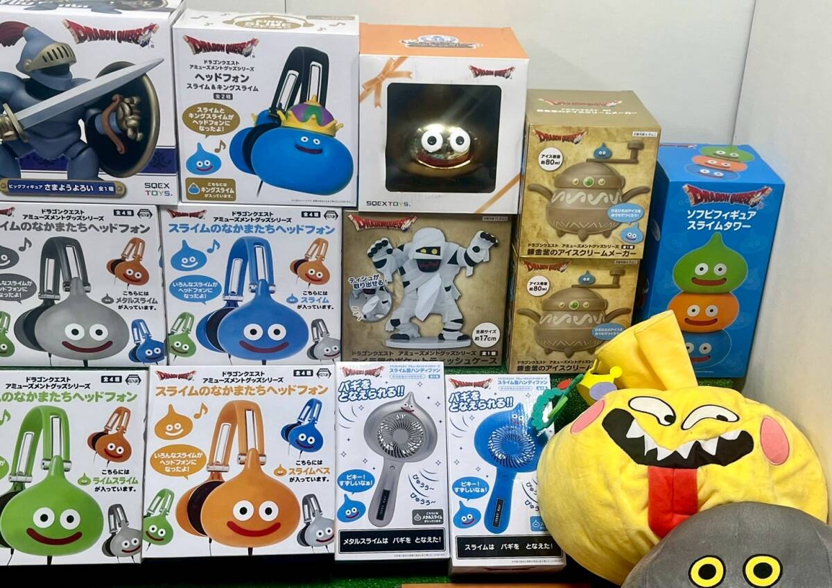 ふくびき所-ぬいぐるみ-5点セット 限定品】ドラゴンクエストふくびき所スペシャル ぬいぐるみ5種+