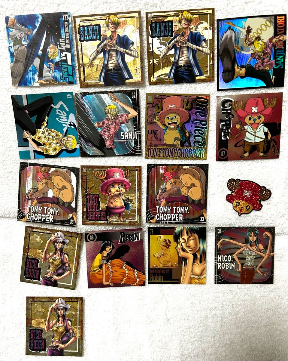 ワンピース（ONE PIECE）　シール　カード