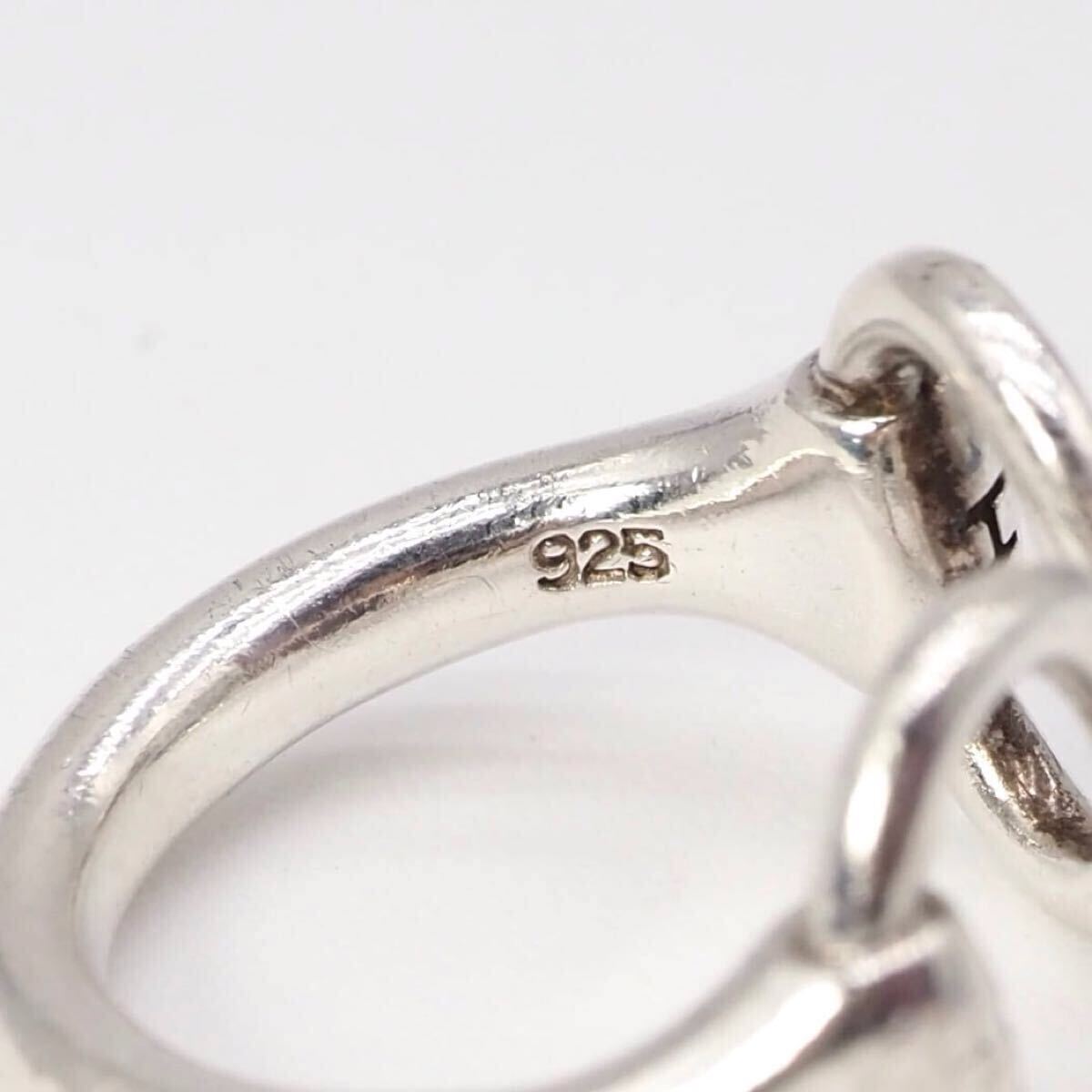 HERMES 約9号 ナウシカ リング シルバー925 エルメス