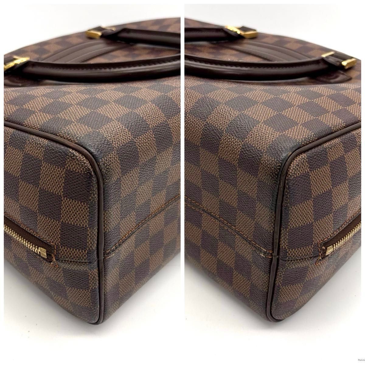 ルイヴィトン Louis Vuitton ノリータ ダミエエベヌ ハンドバッグ ブラウン