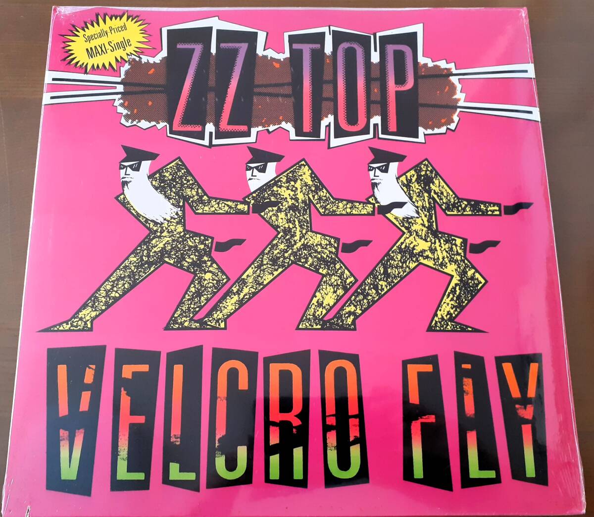  новый товар нераспечатанный ZZ Top ZZ верх Velcro Fly 1986 год US запись 12~ одиночный запись : Jellybean remix 