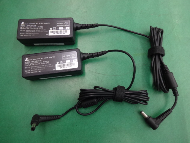 ★6995 新品 EPSON 純正 Endeavor NJ4300E NJ4300 JN4300用 ACアダプター ADP-45VD AB 合計(jì)2個(gè) メーカー価格1個(gè)5500円の品