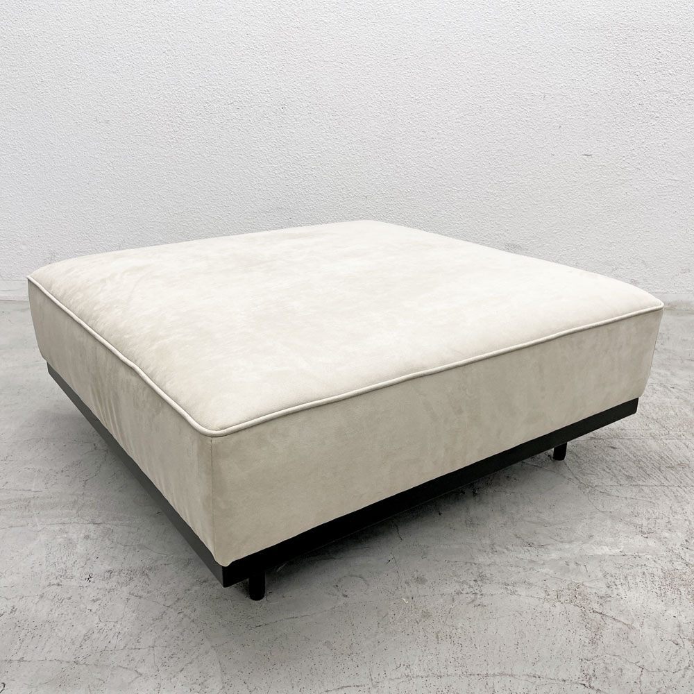 〓 クラッシュゲート CRASH GATE オアシス OASIS グロー GLOW スツールベース オットマン w96cm 関家具 展示未使用品