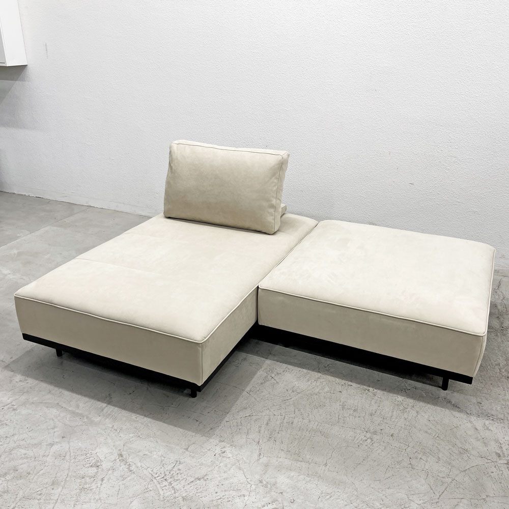 〓 クラッシュゲート CRASH GATE オアシス OASIS グロー GLOW スツールベース オットマン w96cm 関家具 展示未使用品