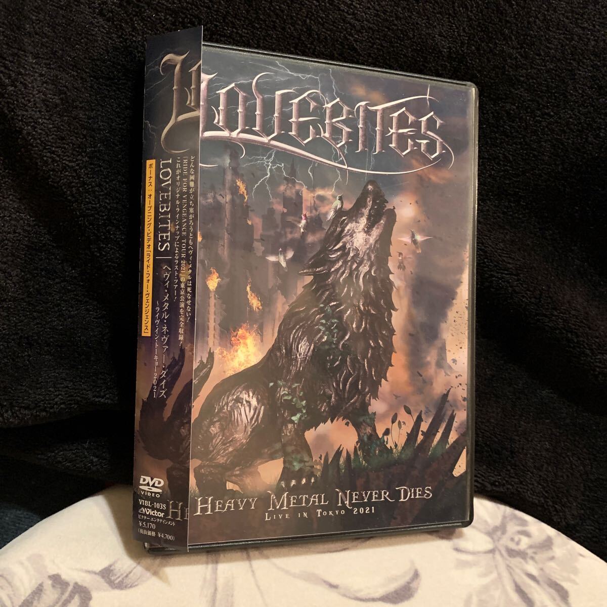 DESTROSE CHRONICLES ジャパメタ LOVEBITES LOVEBITES/DVD+サイン入ポスカ付/HEAVY METAL NEVER DIES-LIVE