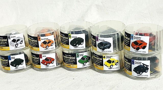 WONDA ワンダ ランボルギーニ Lamborghini アニバーサリーセレクション 1~10 10個セット_画像1
