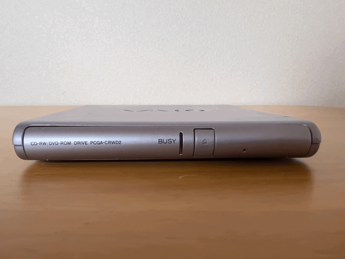 SONY PCGA-CRWD2 i.LINK CD-RW/DVD-ROM Drive корпус только электризация только подтверждено утиль 