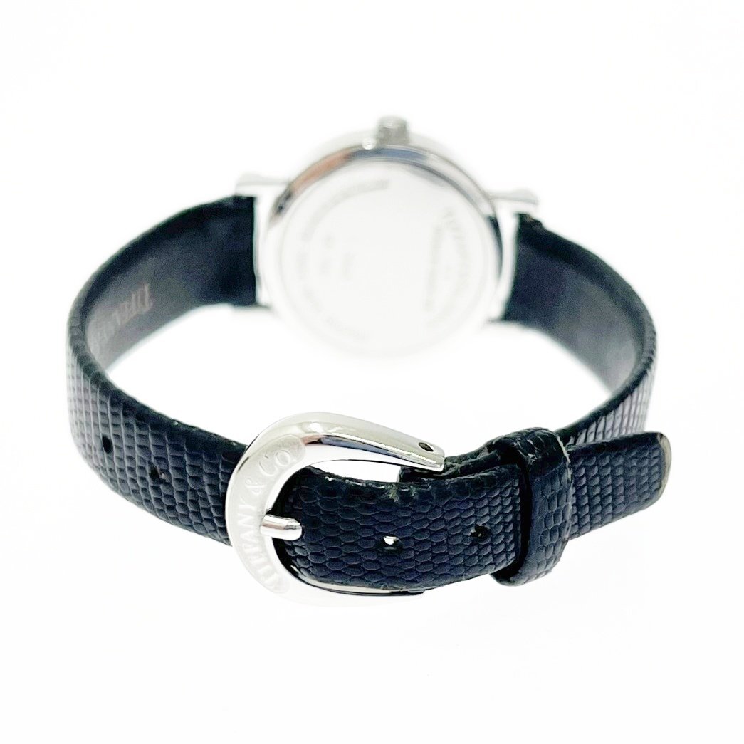 【1円スタート】TIFFANY & Co. ティファニー L0640 アトラス 925刻印 シルバー文字盤 クオーツ レディース腕時(shí)計(jì) 400422