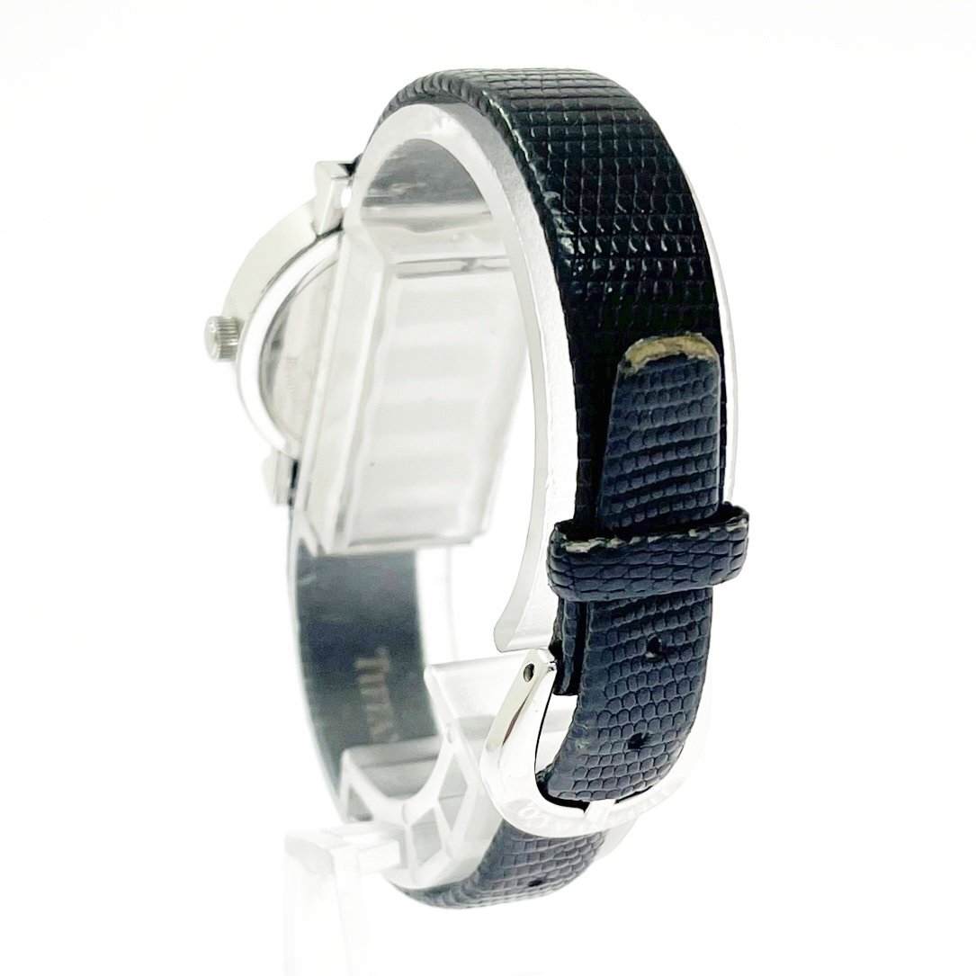 【1円スタート】TIFFANY & Co. ティファニー L0640 アトラス 925刻印 シルバー文字盤 クオーツ レディース腕時(shí)計(jì) 400422