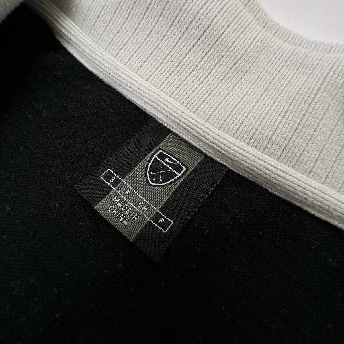 NIKE GOLF ナイキ ゴルフ 半袖 プルオーバー トレーナー シャツ ジャケット サイズ S /黒/ブラック/メンズ/オールド/ビンテージ