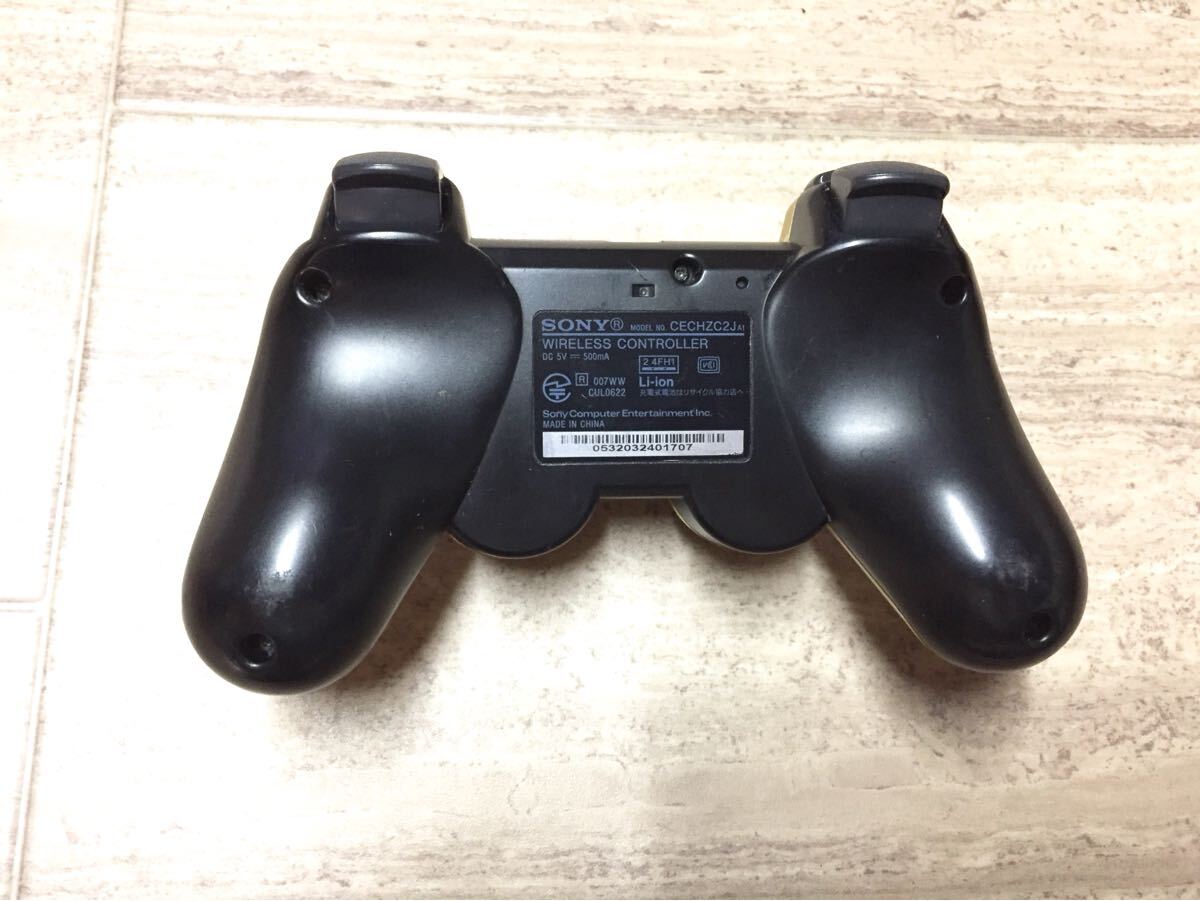 ★動作良品即決★龍が如く限定★分解清掃済み★PS3 SONY純正品 コントローラー デュアルショック3 