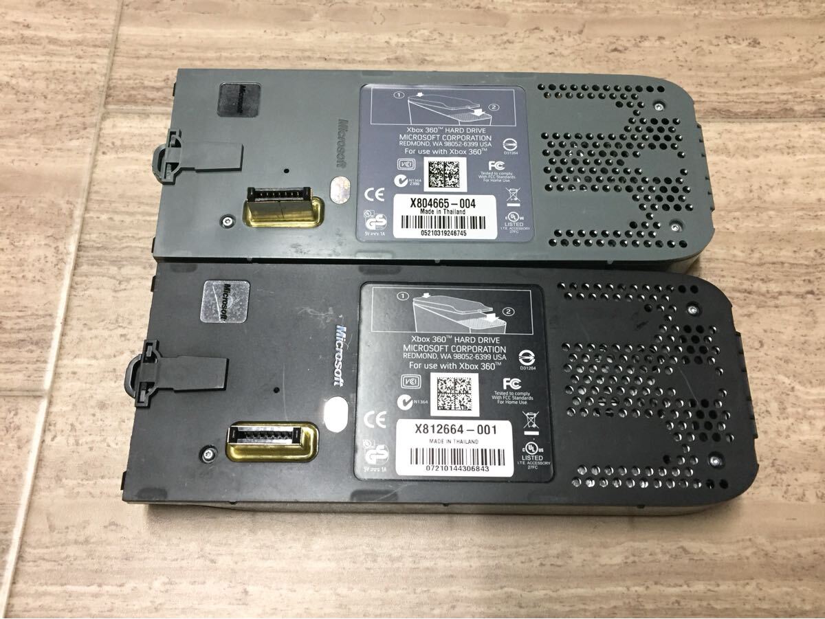 *xbox360 HDD 2 шт не проверено Junk *