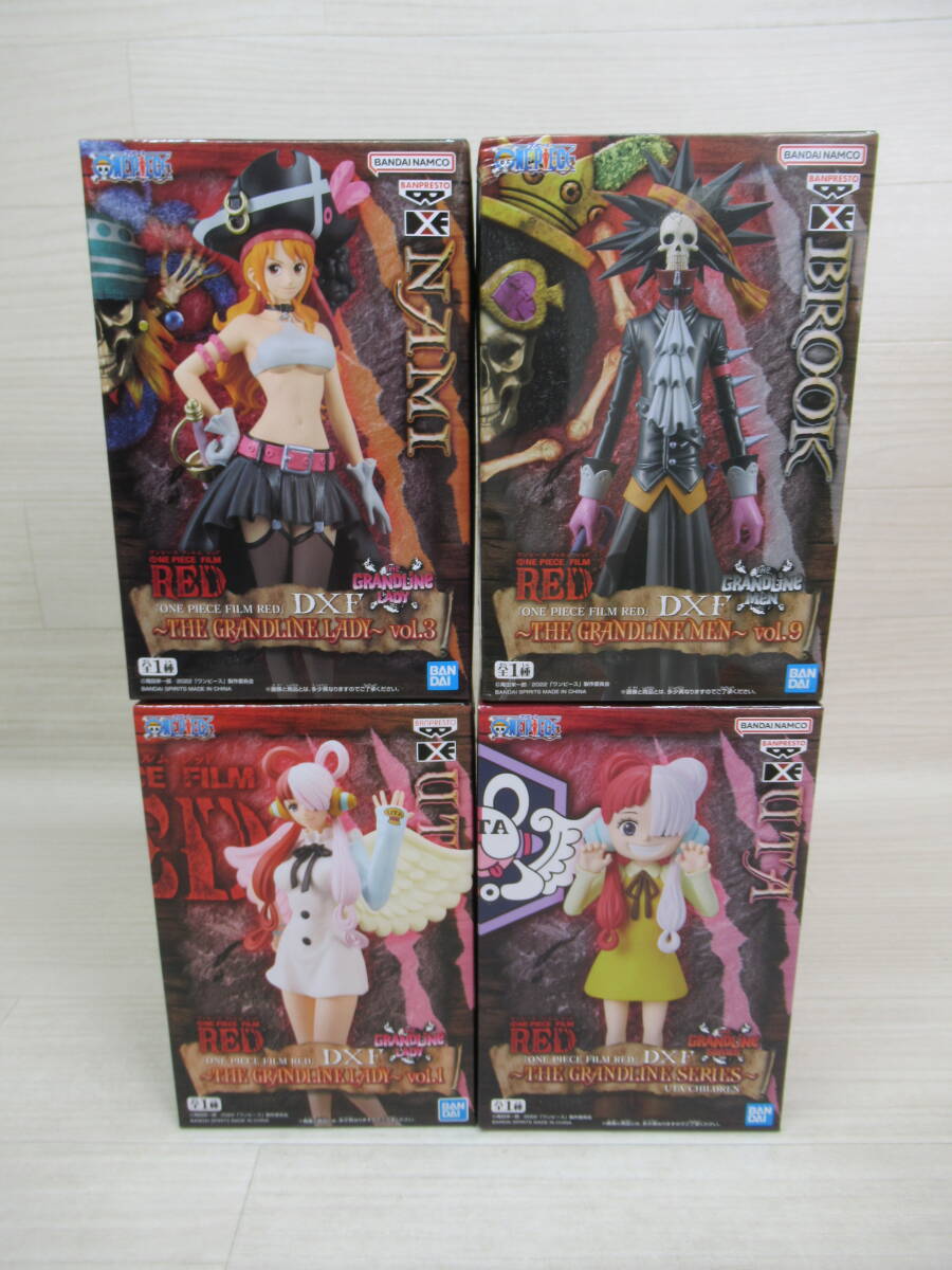 お手頃価格 PIECE 4種セット☆ONE 09/A961☆フィギュア FILM THE DXF RED アニメ/ゲーム