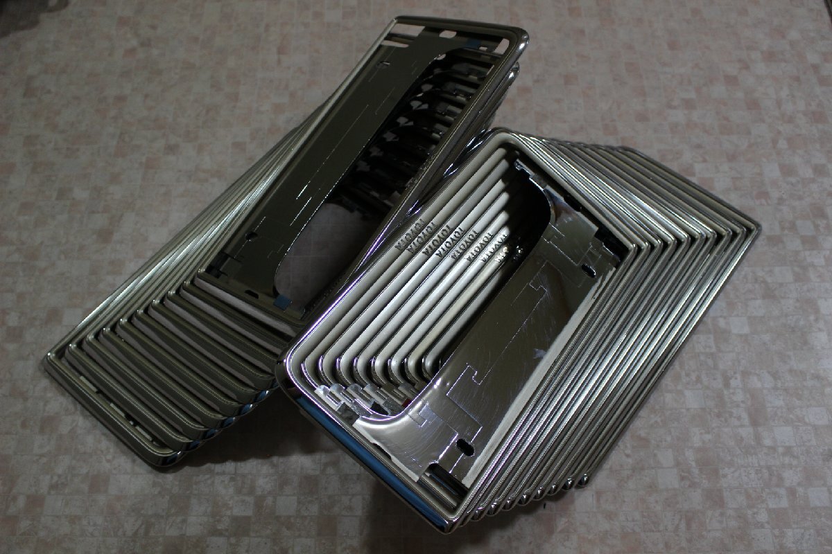 お得パック20枚入■洗浄?清掃済■TOYOTAトヨタ純正OP■プレステージタイプ■ナンバーフレーム■ヤリス?C-HR?ハリアー?アルファード等