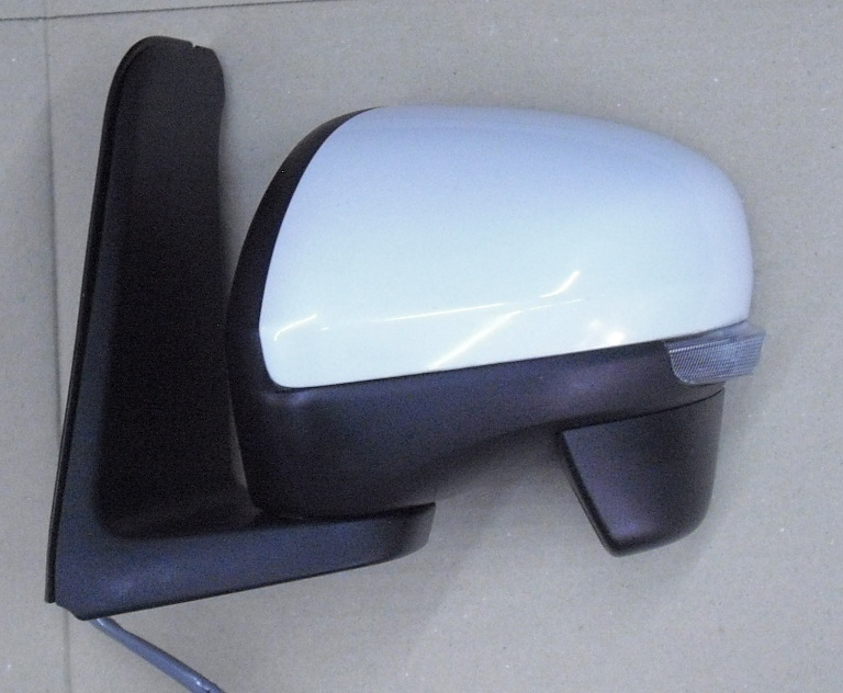 中古 ダイハツ 純正 ドアミラー 左 タント 049884 LA600 650 660 TANTO P12 P11 10本線 カメラ無 ホワイト パール ウェイク 管理2837