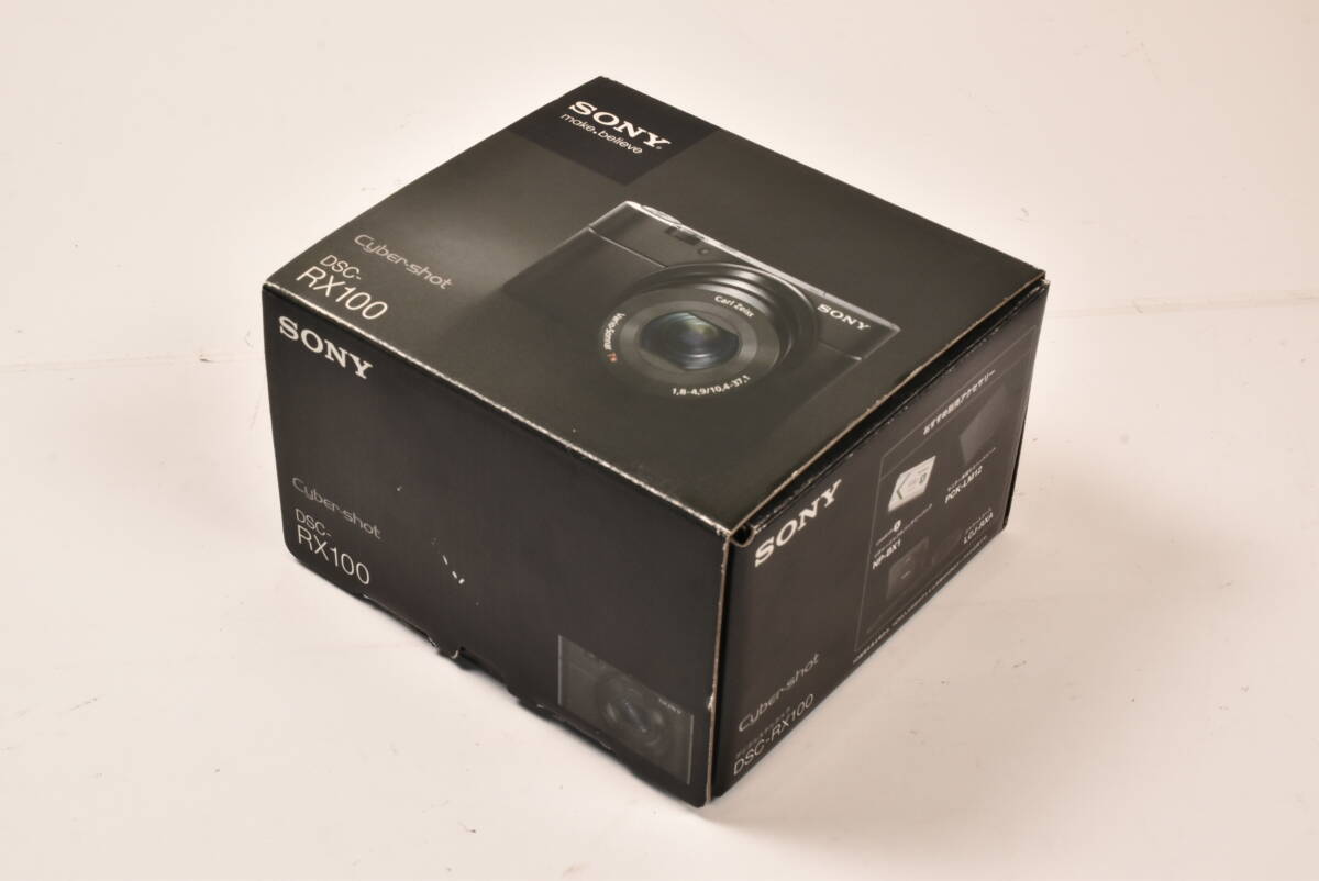 SONY ソニー Cyber-shot サイバーショット DSC-RX100 空箱 EF-TN-YO2749_画像5