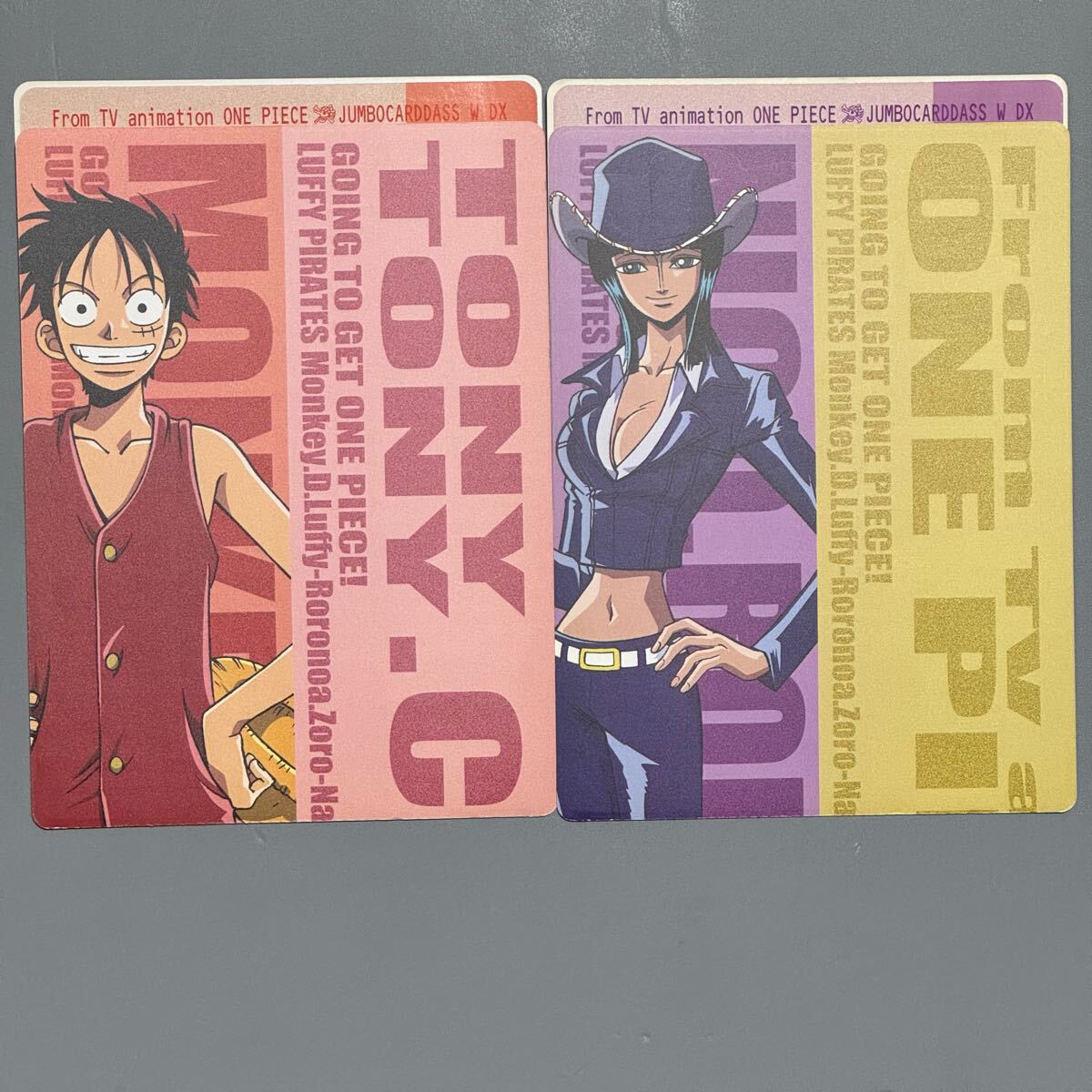 ワンピース ONE PIECE ジャンボカードダス BANDAI バンダイ