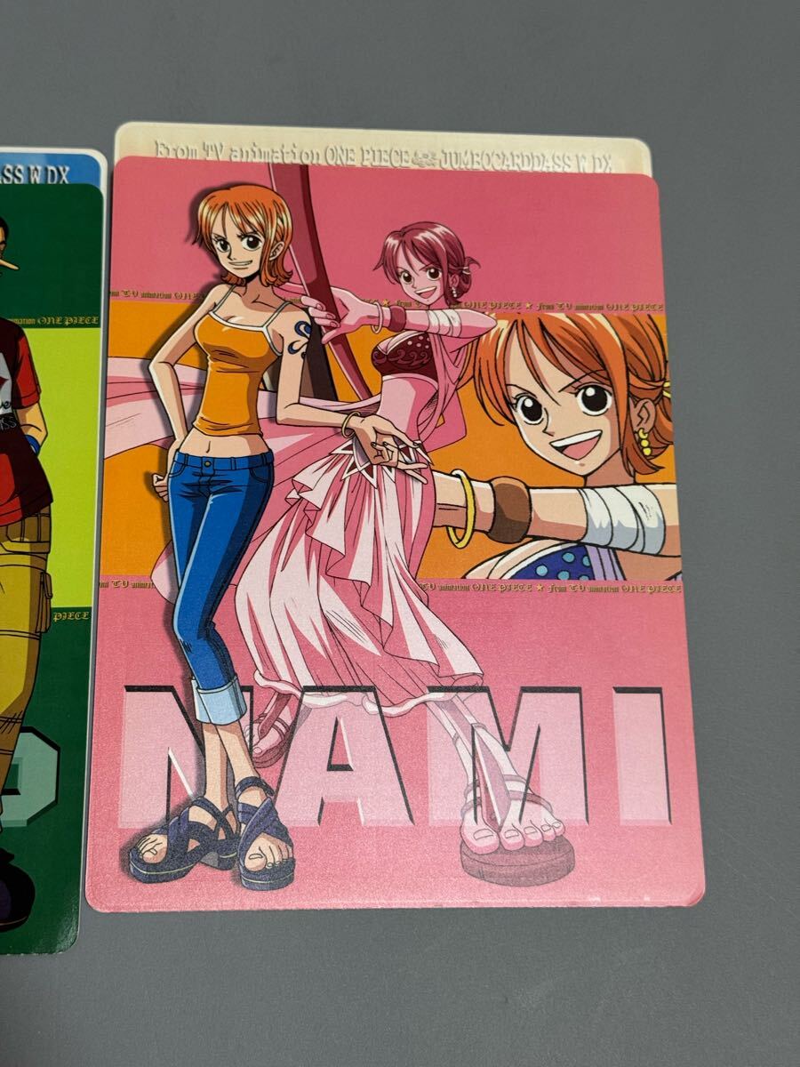 ワンピース　ONE PIECE ジャンボカードダス　BANDAI バンダイシール　WDX セット