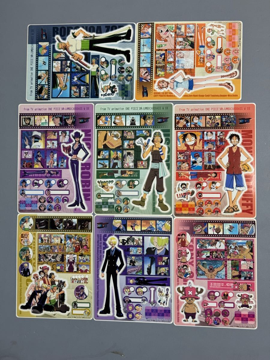 ワンピース ONE PIECE ジャンボカードダス BANDAI バンダイ