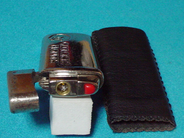 GAILOISES　BLONDES　ガスライター　袋ケース付