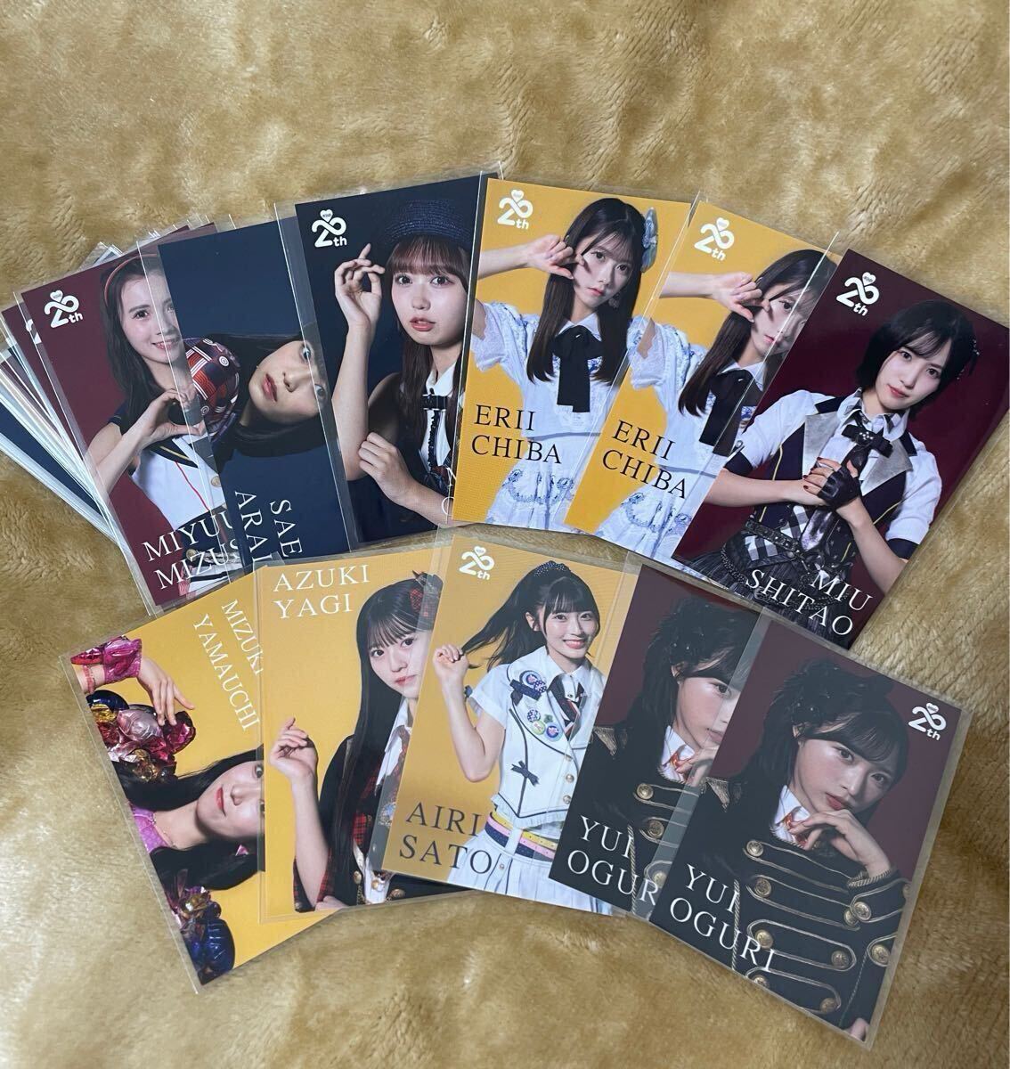 ★1スタ★ AKB48 スクラッチチャレンジ オリジナルステッカー まとめ売り 34枚 小栗有以 佐藤綺星 山內(nèi)瑞葵 八木愛月 下尾みう 千葉恵里 