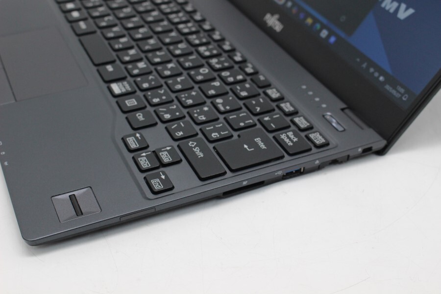 中古 フルHD 13.3型 Fujitsu LIFEBOOK U938S Windows11 八世代 i5-8350U 8GB 128GB-SSD カメラ 無線 Office付 中古パソコン 管:1550m