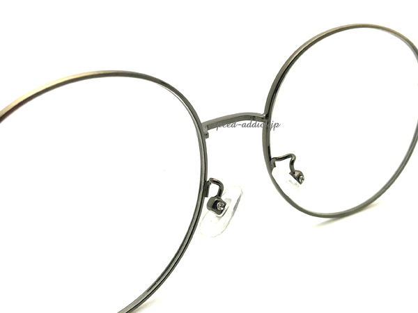 7 сокровищ жарение круг очки SUNGLASS BRONZE/DARK BROWN × CLEAR + очки кейс BLACK/ раунд Shape bronze прозрачный маленький рама date очки