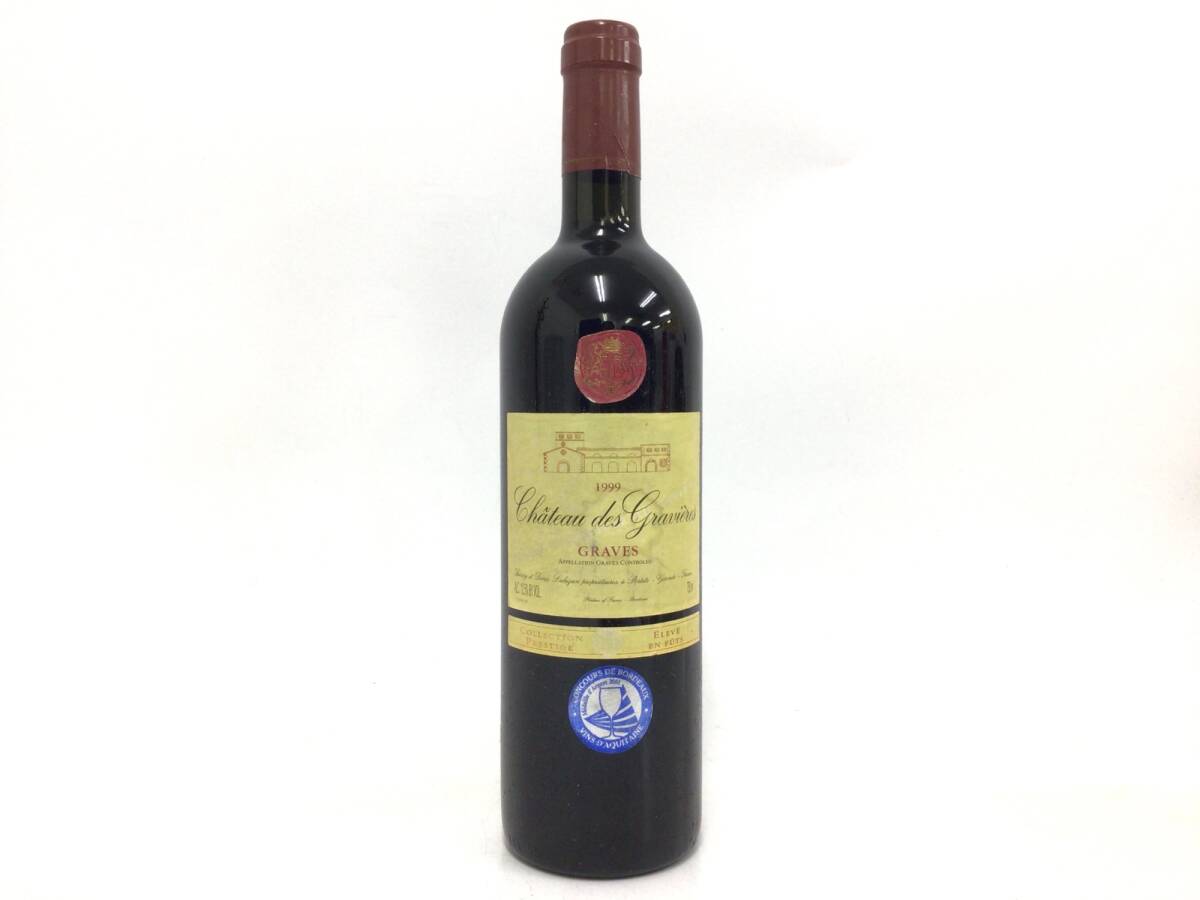 ワイン wine シャトー デ グラヴィス 1999 750ml 12.5% 重量番號:2(RW37)