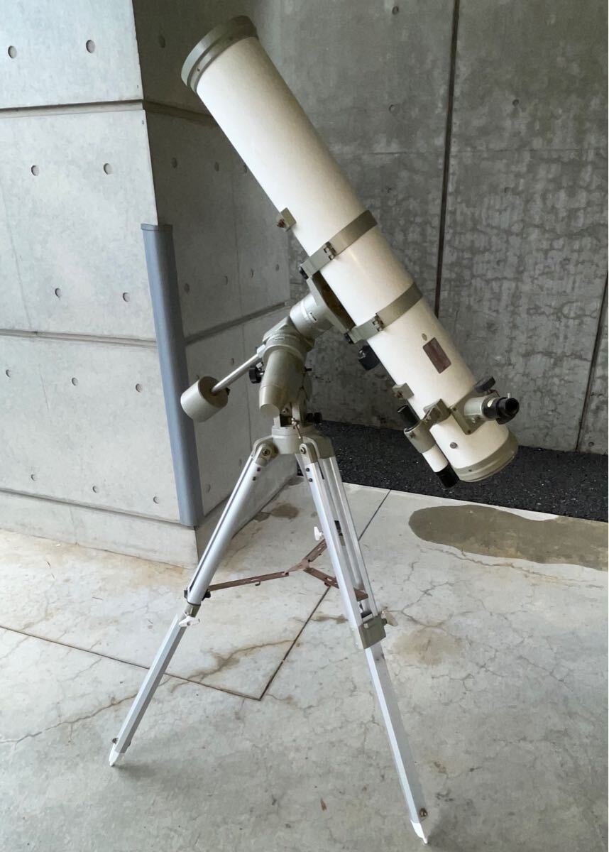 LN505A ジャンク ビクセン 大型 天體望遠(yuǎn)鏡 スーパーポラリス 長焦點 SUPER POLARIS R-100L 三腳難あり Vixen 昭和レトロ