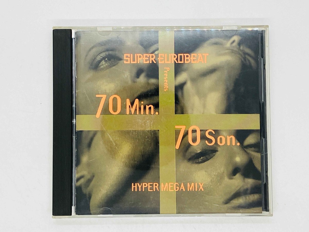 即決CD SUPER EUROBEAT 70min. 70son. HYPER MEGA MIX / スーパー?ユーロビート 70分,70曲ハイパー?メガ?ミックス AVCD-11144 Z49