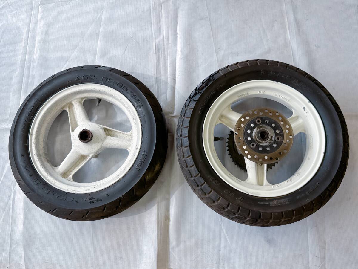 ホンダ 純正 NSR50 前期 ホイール 前後セット (検 NS-1 NS50F